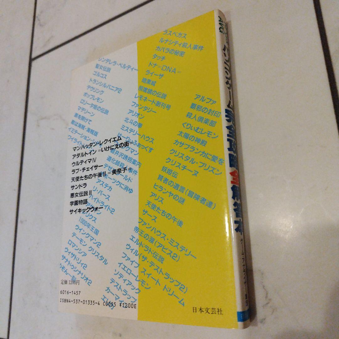 超希少本 RPG＆AVG完全攻略全解答本 レトロゲーム