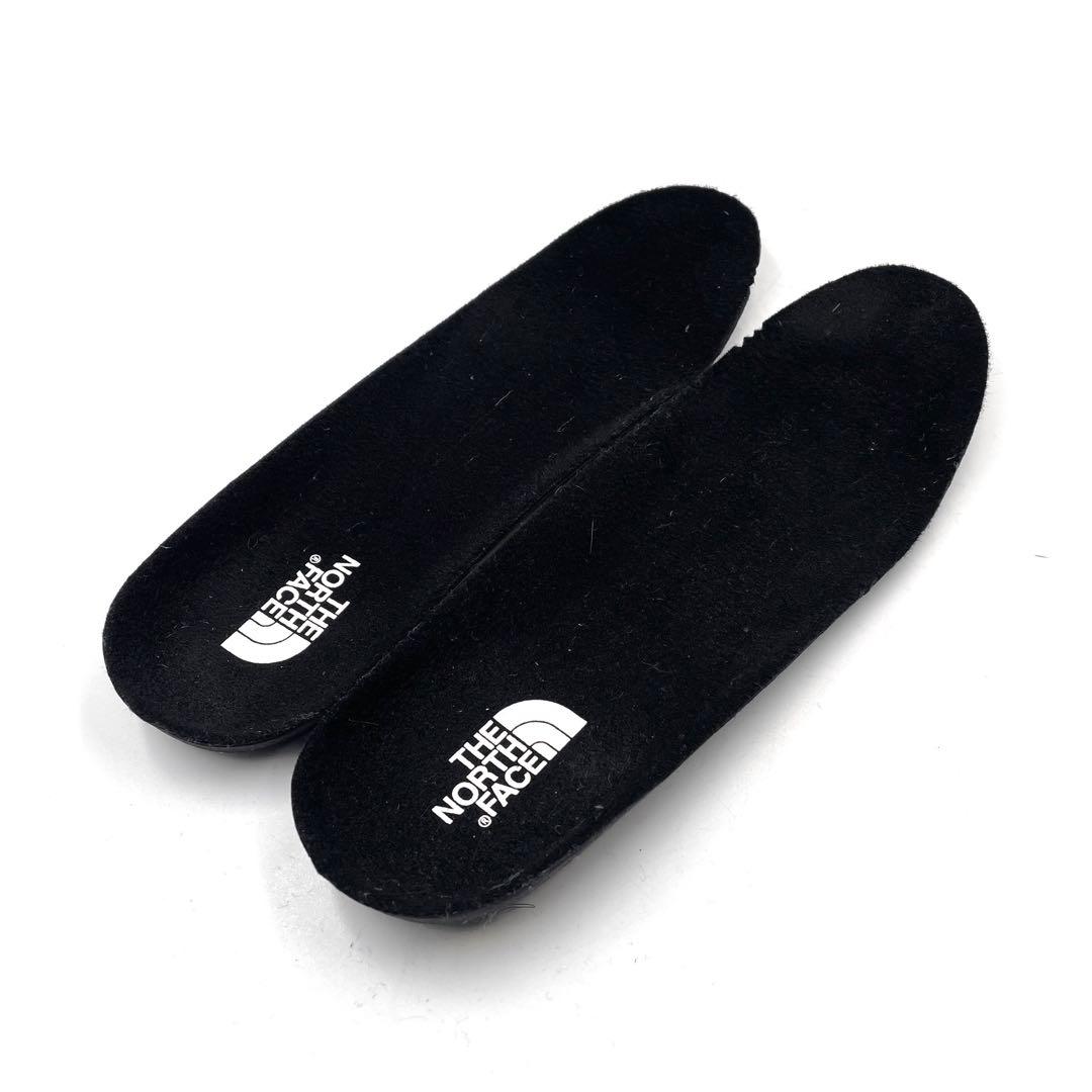 《未使用級》ノースフェイス ヌプシ スノー ブーツ 防水加工 黒系 24.0cm