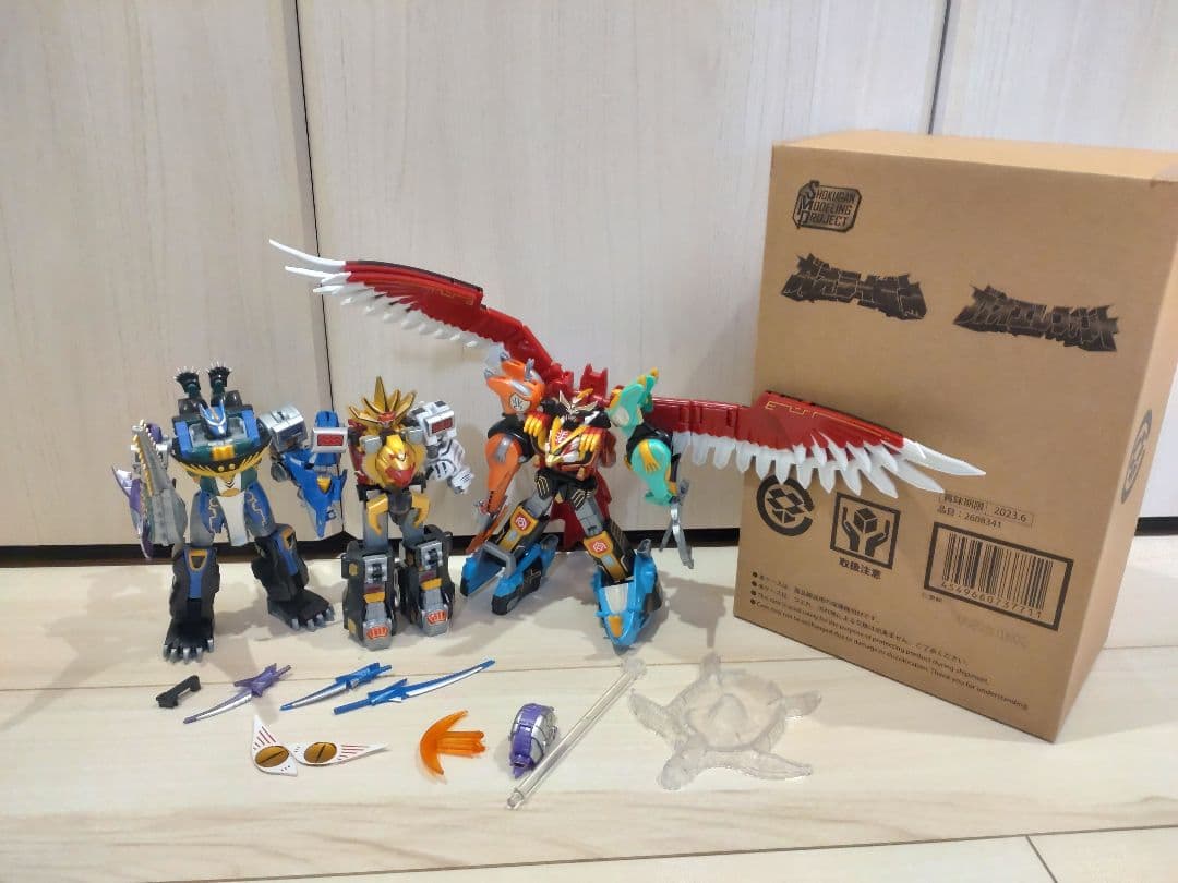 ガオレンジャー　ミニプラ　SMP ガオキング　ガオイカロス SMP [SHOKUGAN MODELING PROJECT] 百獣合体 ガオイカロス｜発売日