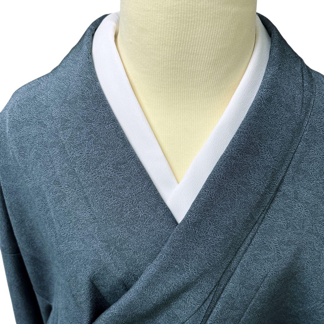 A99愛華 着物 落款入り作家物 細合俊男 江戸小紋袷着物 身丈166cm