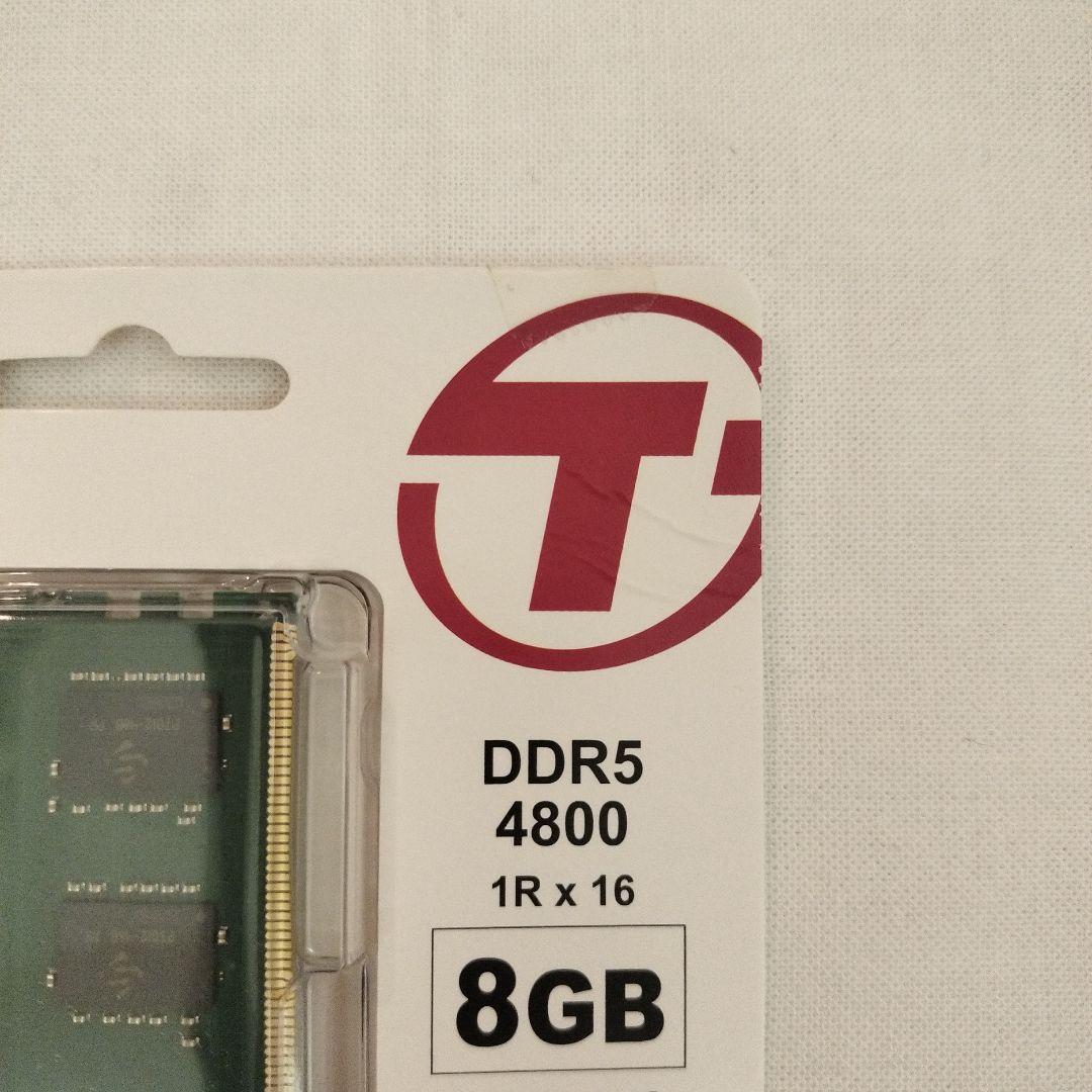 《未使用》デスクトップPC用　メモリー　DDR5 8GB