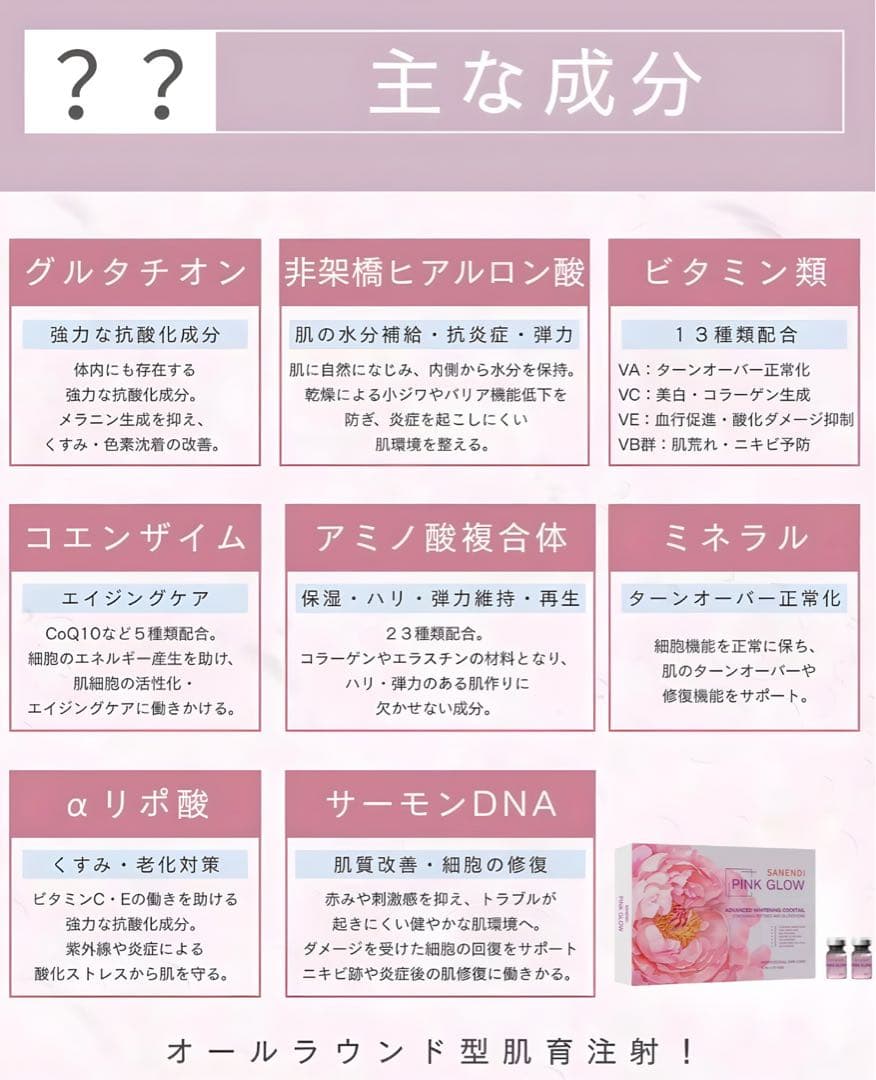 美容オタクのハナネェ様 専用 ピンクグロー、リジュラン、コラーゲン