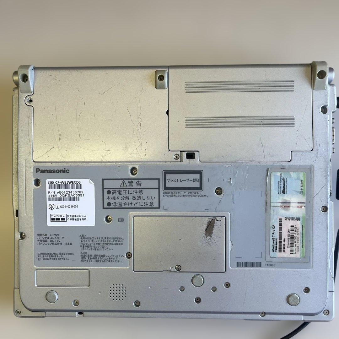 ☆訳あり格安☆WindowsXP☆長時間バッテリー付き12.1インチモバイルPC