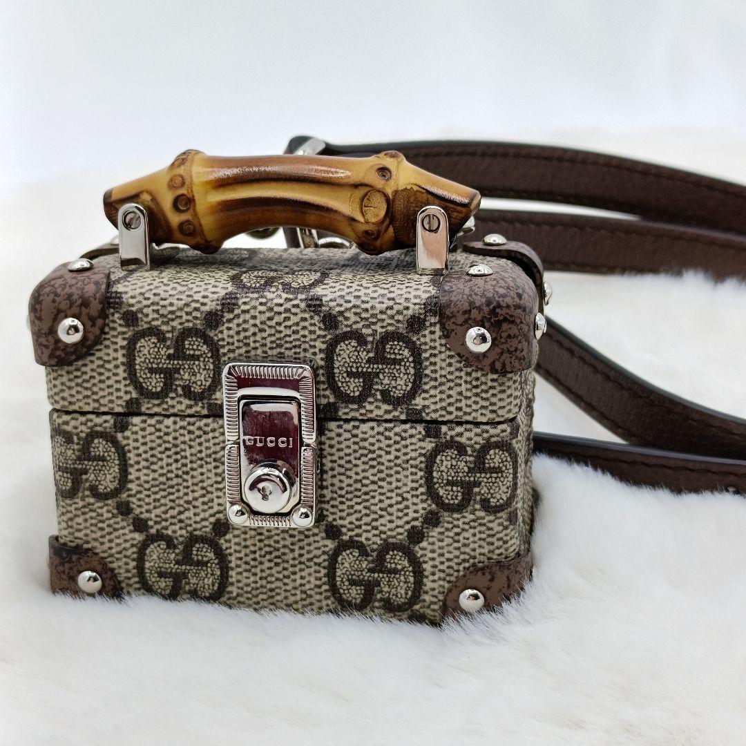 美品 GUCCI グッチ バンブー AirPods Pro ケース ショルダー airpods/airpods proケース グッチ ホースビット ワイヤレス イヤホン