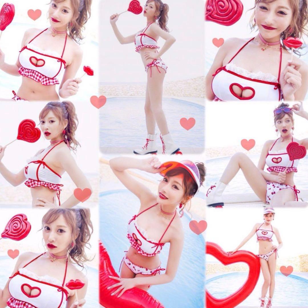 明日花キララ♡水着❤︎チェリーハート - メルカリ