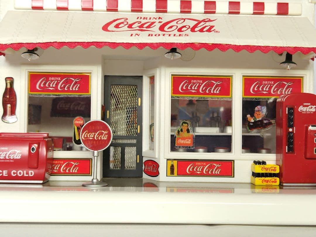 ✿逸品】ダンバリーミント コカコーラショップ 50'ダイナー ジオラマ