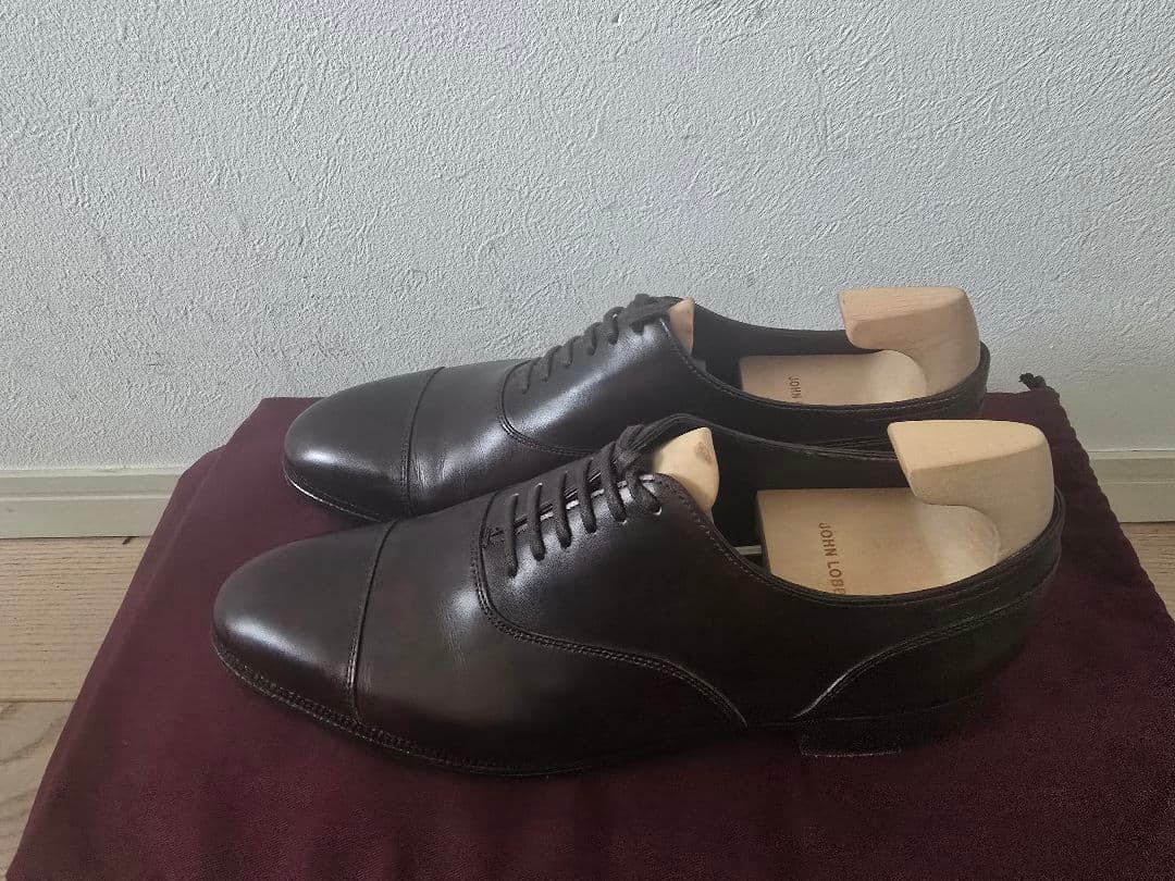純正シューツリ&超美品 JOHN LOBB アルフォード 定価約36万円 - メルカリ