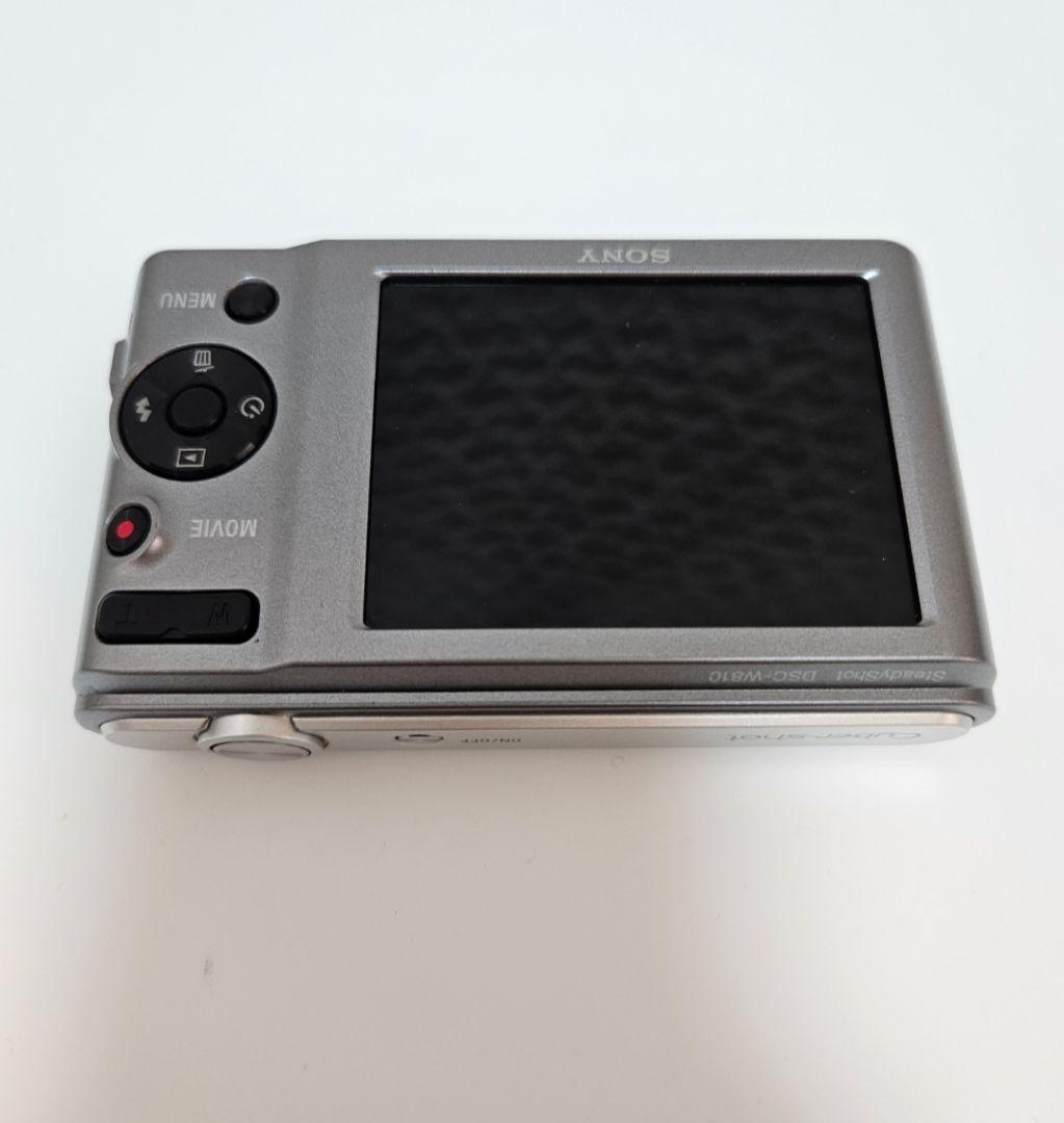 美品✨SONY Cyber-shot DSC-W810 シルバー 動作品 - メルカリ