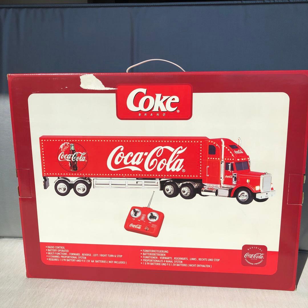 コカコーラ ラジコン トレーラー 希少 レトロ 非売品 - メルカリ