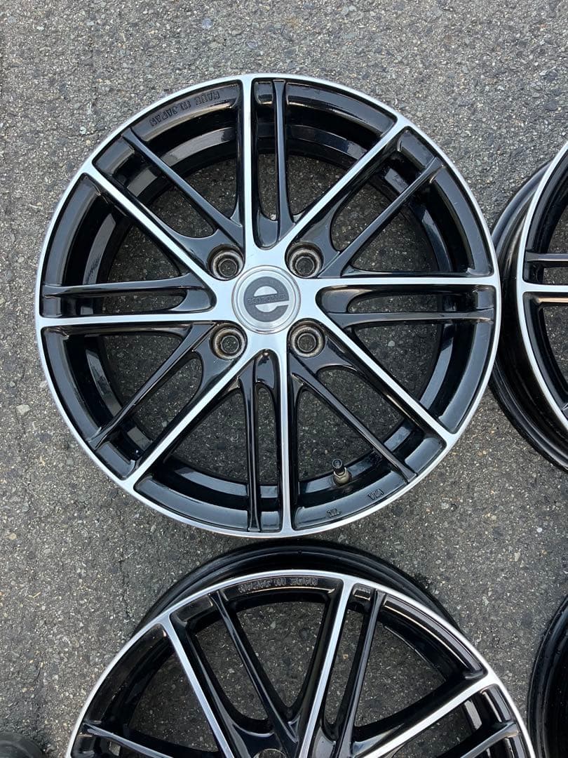 ECOFORME(日本製)4.5J ＋45 4H PCD100 15インチ　軽四