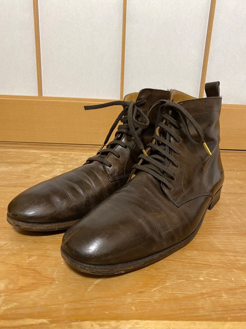 マーガレットハウエル プレミアムライン レースアップブーツ