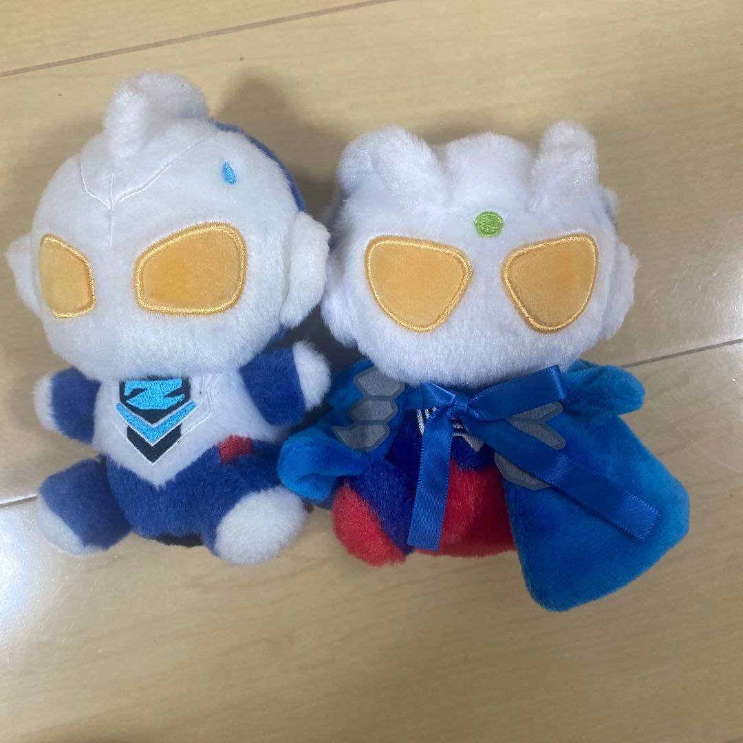 ふわふわお座りぬいぐるみ ウルトラマンゼロ マント ケープ