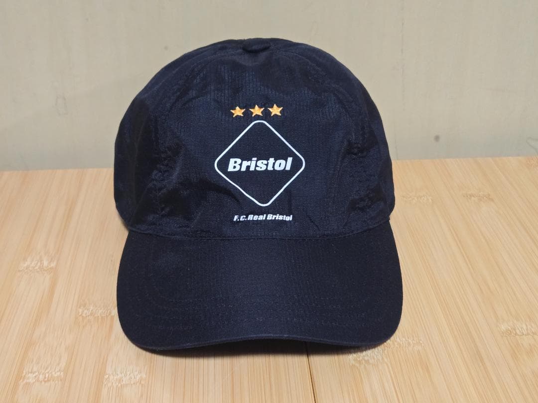 美品 F.C.Real Bristol ブリストル 黒 キャップ fcrb