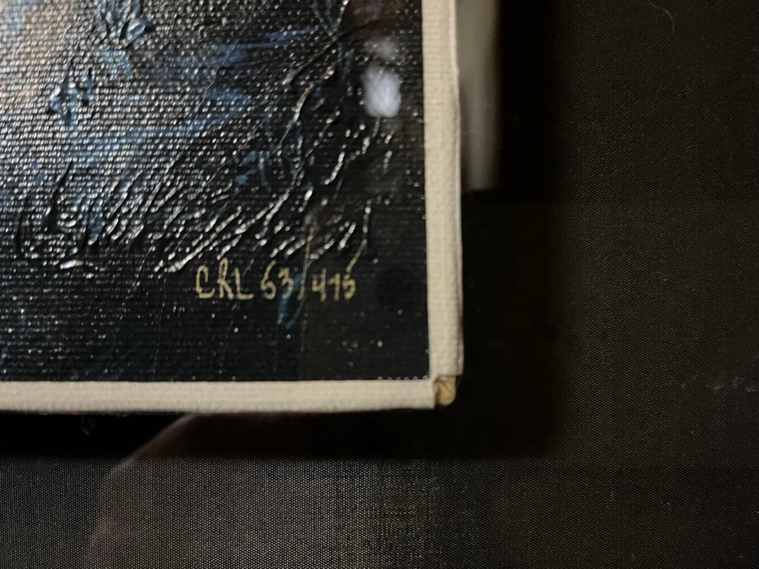 クリスチャンリースラッセン【保証書あり100万円の絵画】マウイムーン