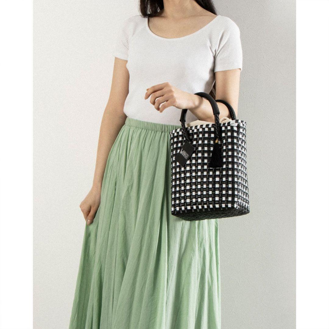 よっぴママ様専用】WOVEN ウーヴン メルカドバッグ - メルカリ