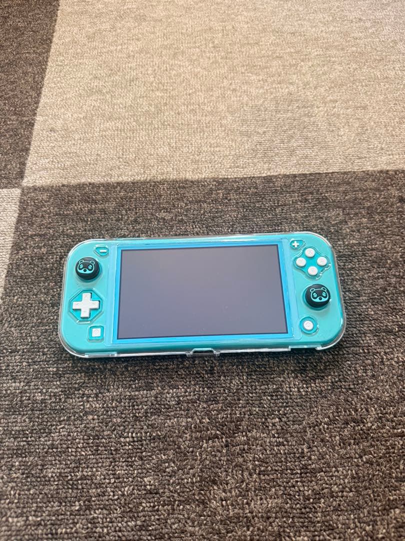 Nintendo Switch Lite アクアブルー ケース付き - メルカリ