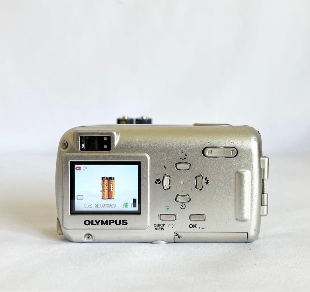 完動品☆OLYMPUS μ -10 Digital デジタルカメラ 動作確認済み
