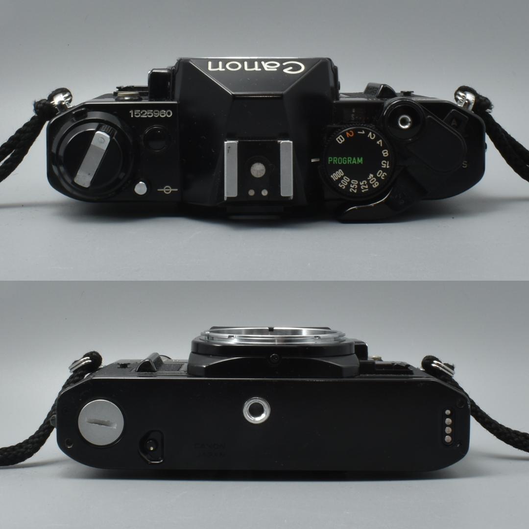 整備済 完動 Canon AE-1 Program Black NFD F1.8