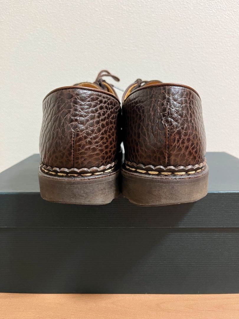 パラブーツ ミカエル グレインレザー ダークブラウン サイズ 42 - メルカリ