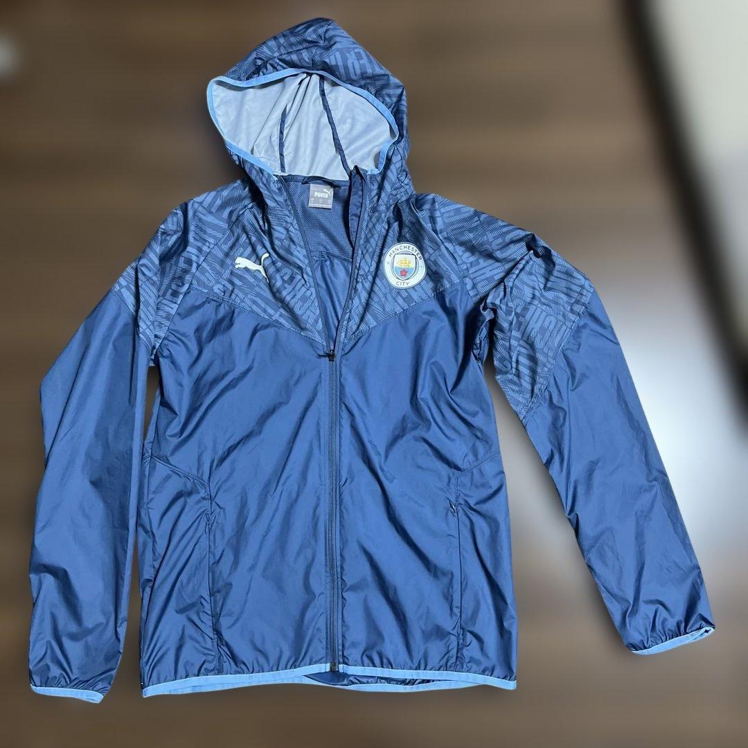 PUMA マンチェスター・シティ ナイロンジャケット - メルカリ