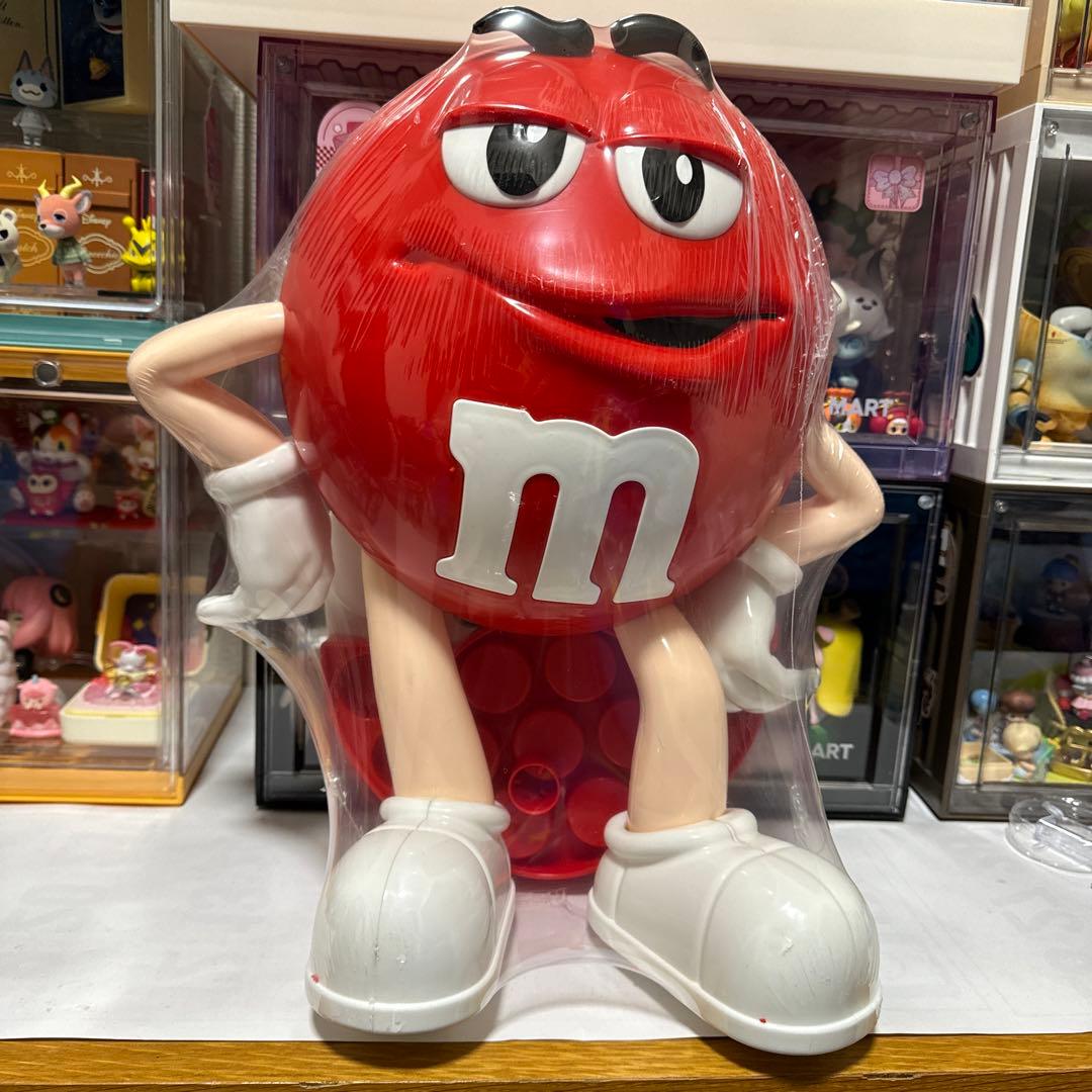 ディスペンサー m&m's エムアンドエムズ 置物 インテリア雑貨【レッド
