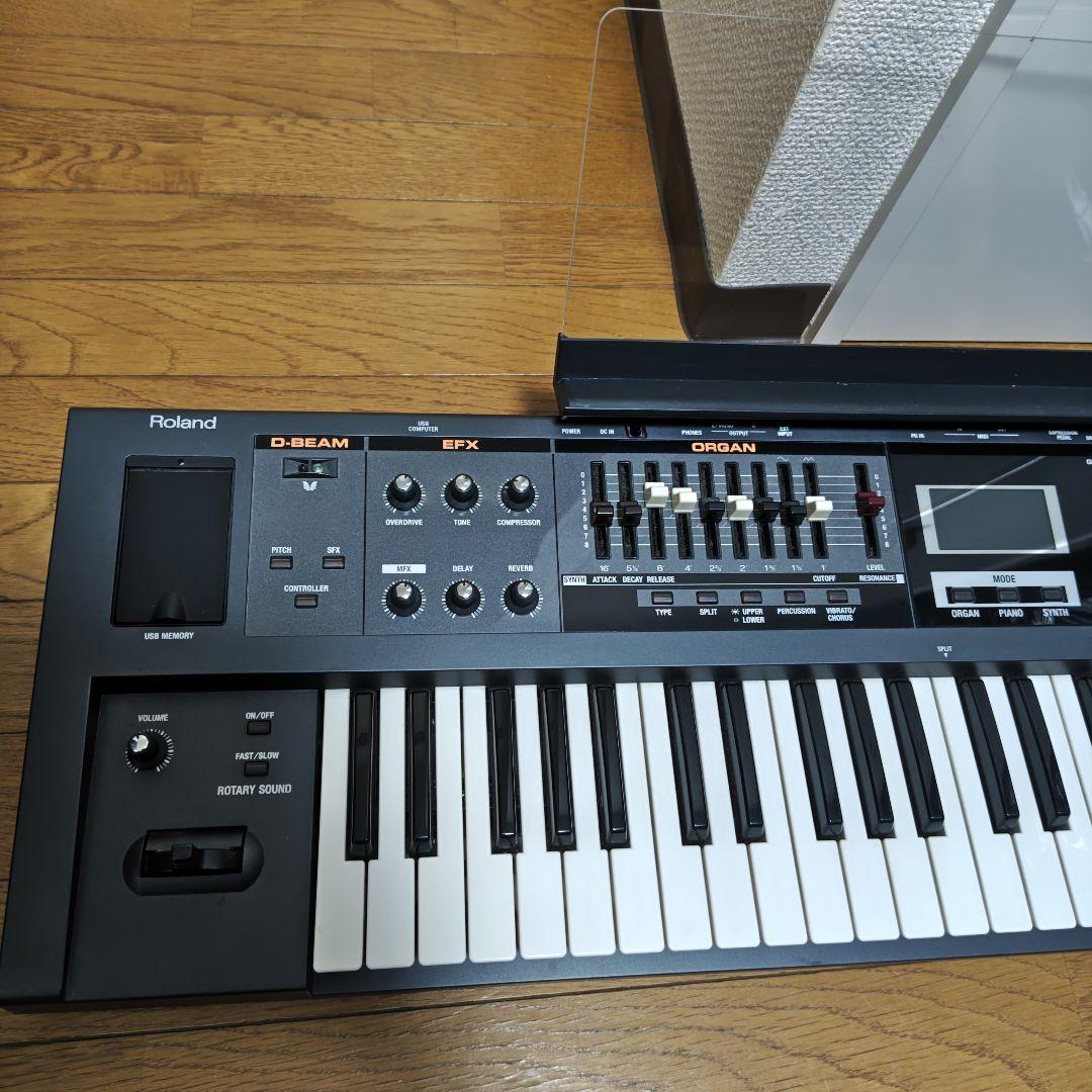 付属品完備】Roland VR-09 V-Combo シンセサイザー ペダル付 - メルカリ