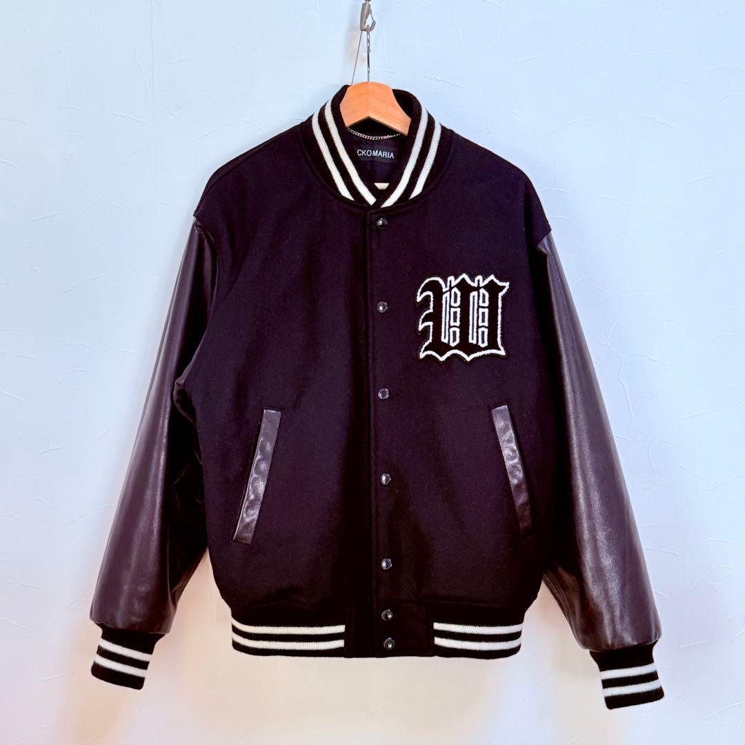 ワコマリア2024FWレザーバーシティジャケットTYPE-2WACKOMARIA - メルカリ