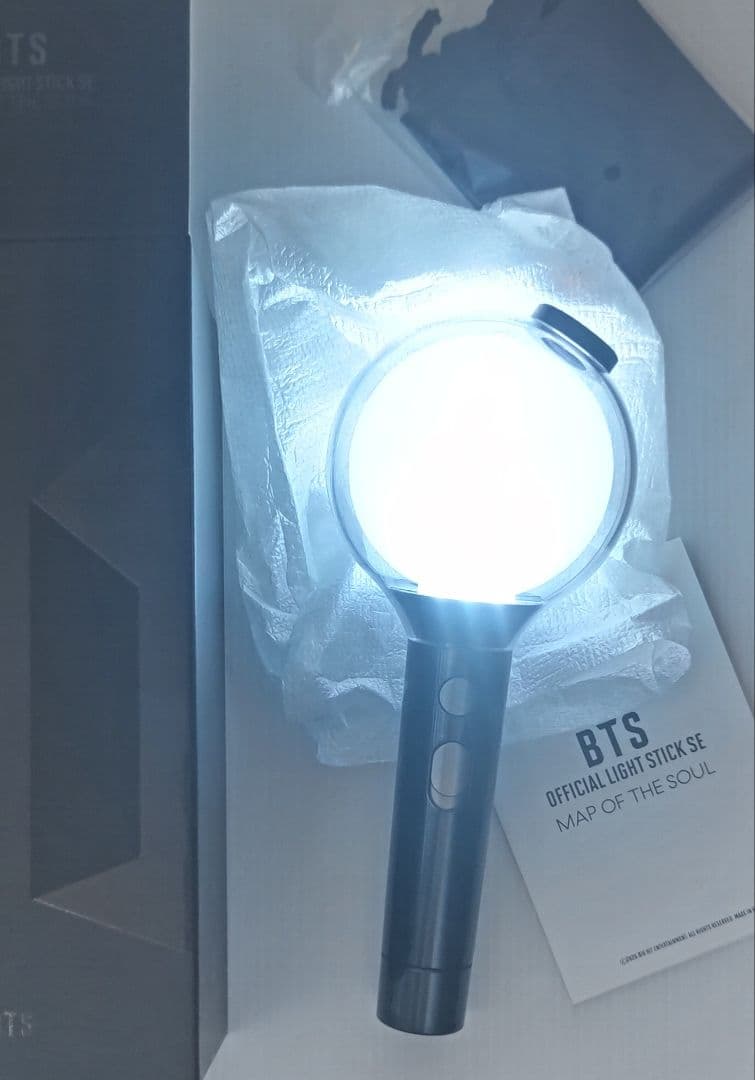BTS 公式 アミボム MOS ペンライト/キーリング/ケース 3点 未開封