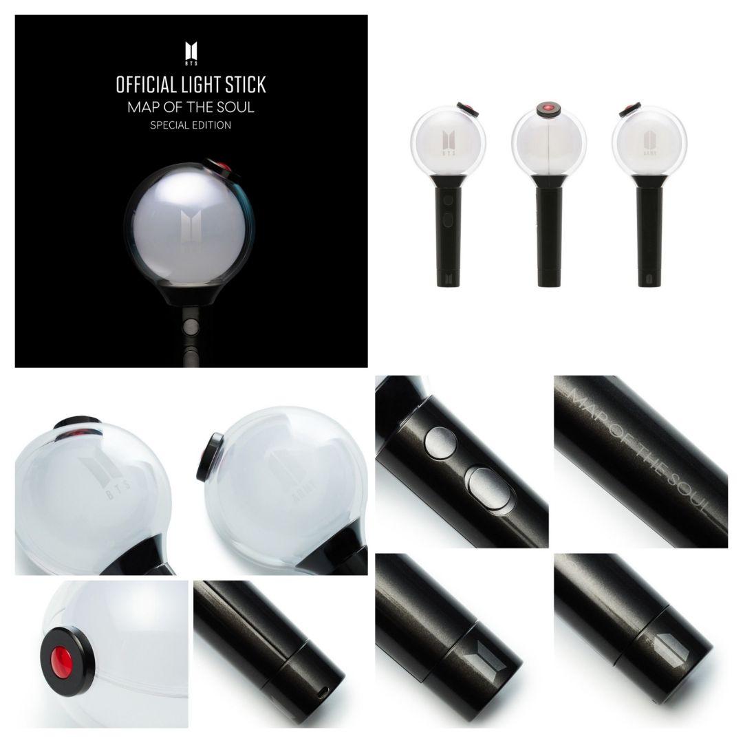 BTS 公式 アミボム MOS ペンライト/キーリング/ケース 3点 未開封