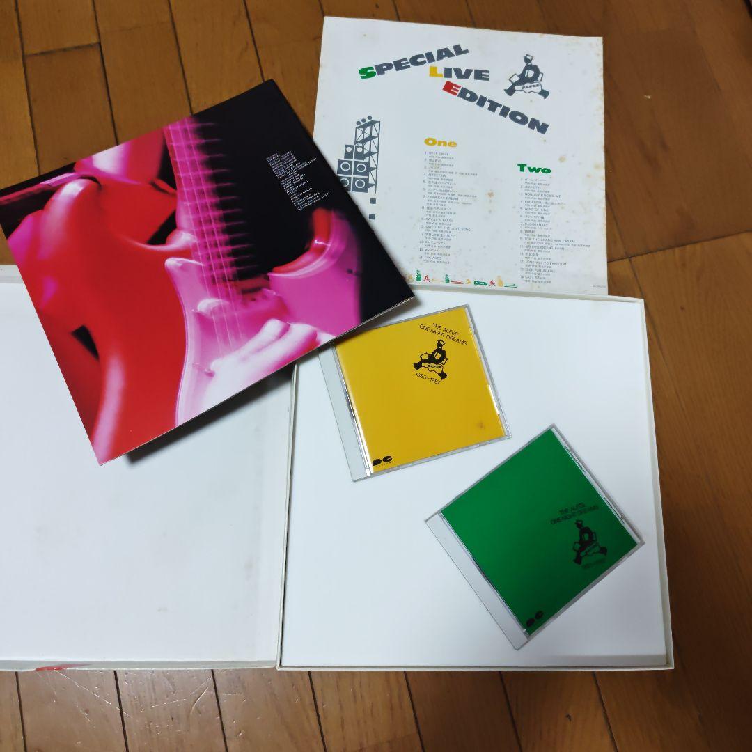 THE ALFEE『ONE NIGHT DREAMS 1983-1987』限定盤 - メルカリ