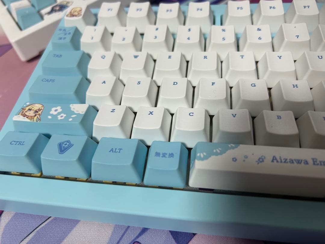 ほぼ未使用】ぶいすぽっ！ 藍沢エマ VSPO! GEAR キーボード - メルカリ