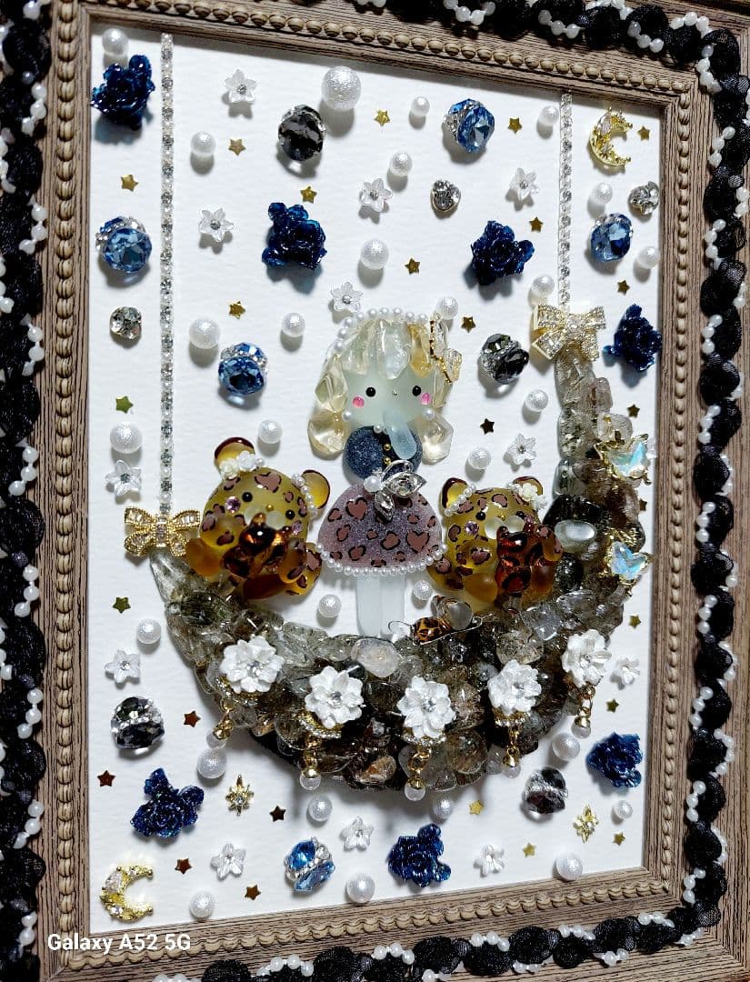 シーグラスアート レオパード♪︎お取置き中です(⋆ᴗ͈ˬᴗ͈)”♪︎