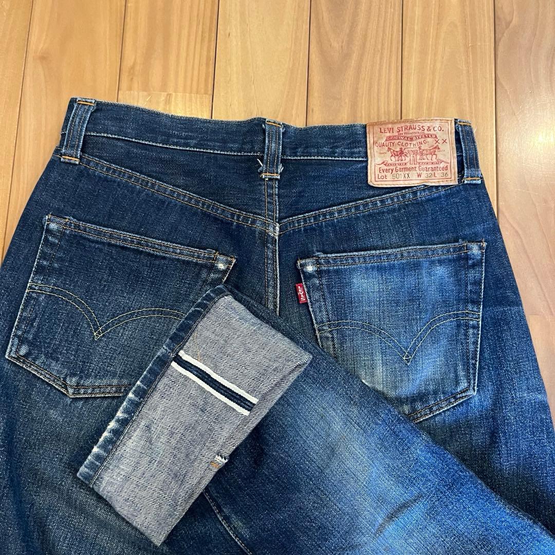 ふ*し様 Levi'sリーバイス501XX 47年復刻 バレンシア製 片面BIG - メルカリ