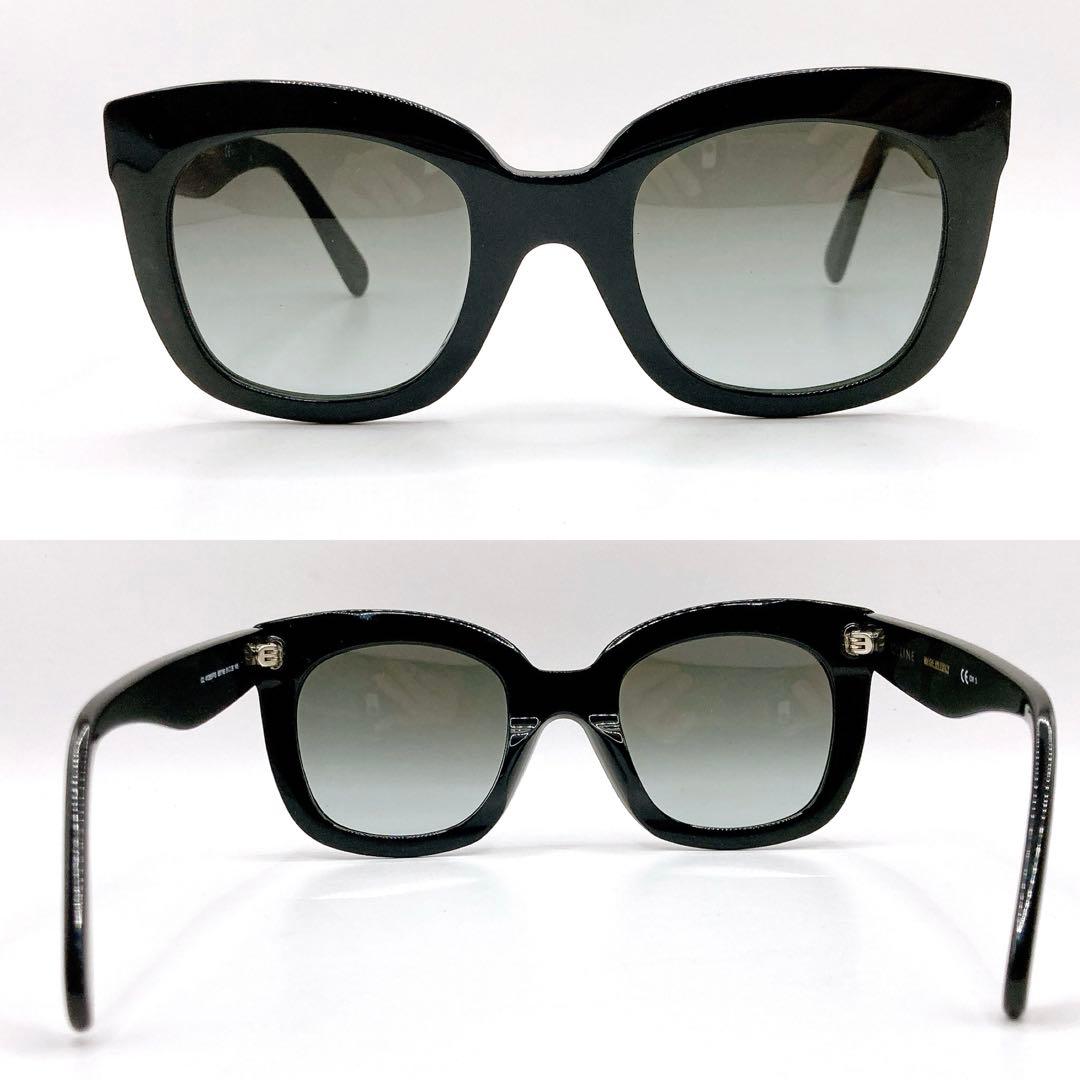 極美品✨CELINE セリーヌ サングラス サイドロゴ ブラック フィービー