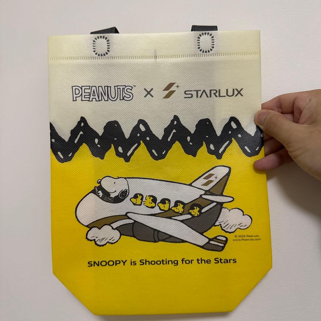 スターラックス×スヌーピーコラボエコバッグ - メルカリ