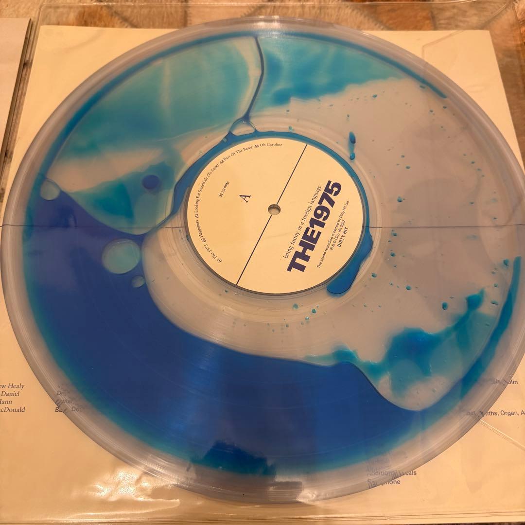 The 1975 BFIAFL Liquid vinyl 限定LP アナログ盤 - メルカリ