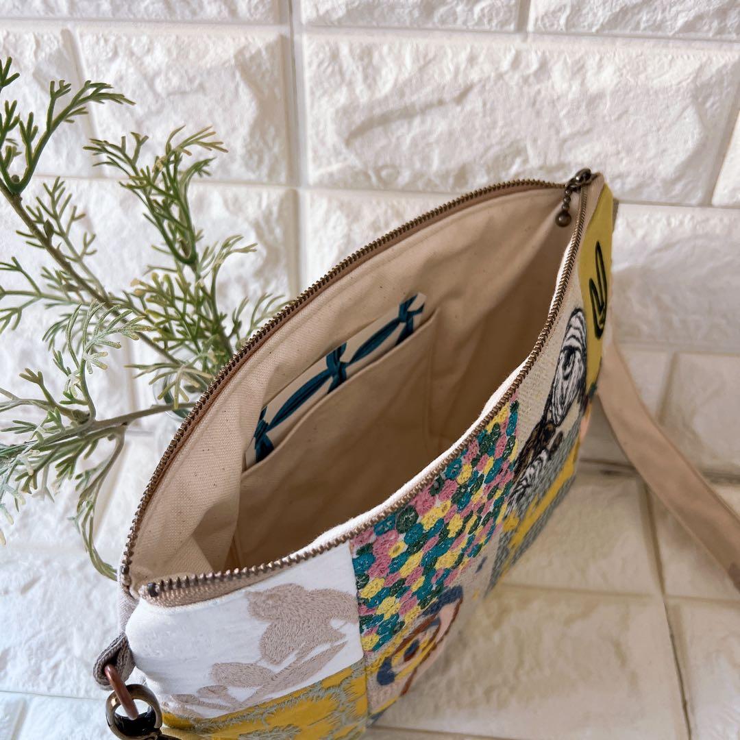 ミナペルホネン ハンドメイド ショルダーバッグ サコッシュ バッグ ポーチ