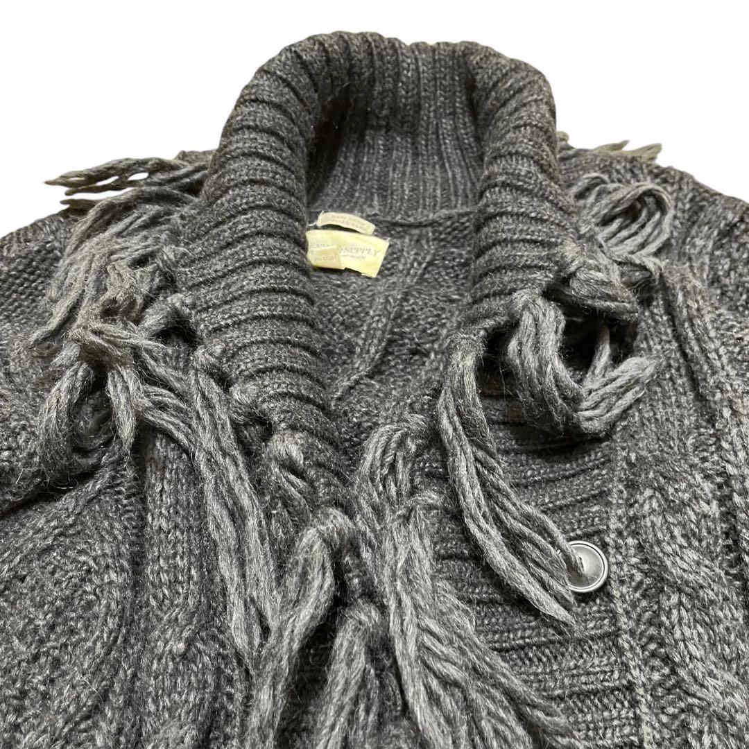 レア アルパカ混 ラルフローレン デニム&サプライ ニット カーディガン