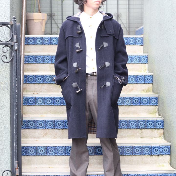 Aquascutum アクアスキュータムウールダッフルコート - メルカリ