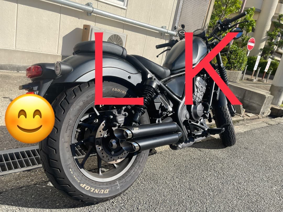 新型レブル250 2023年式モデルマフラーgem speed製 V4 - メルカリ