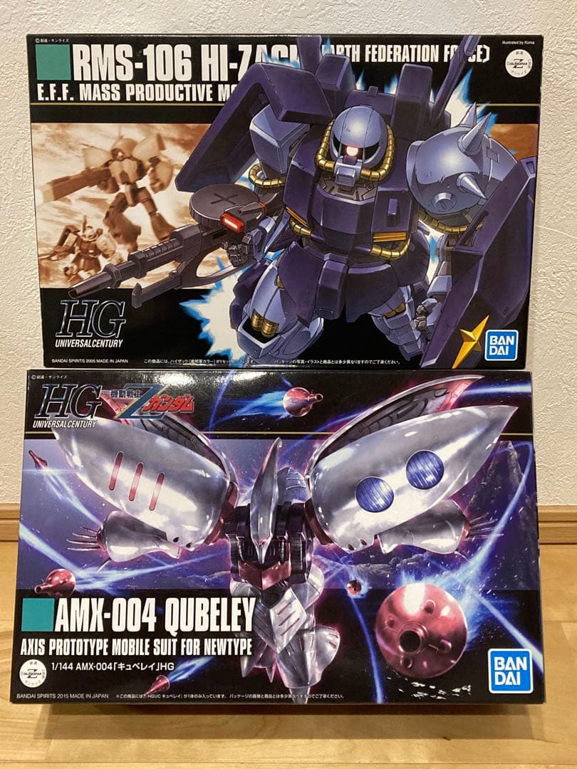HG RMS-106 HI-ZACK & AMX-004 QUBELEY セット - メルカリ