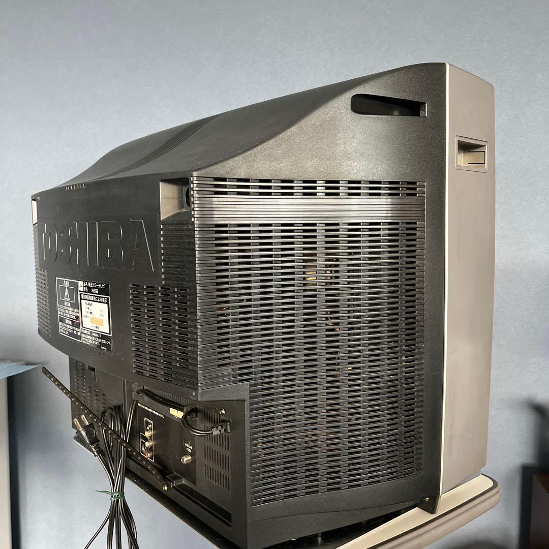 動作品】 東芝 ブラウン管テレビ 25インチ 25S99 リモコン付き - メルカリ