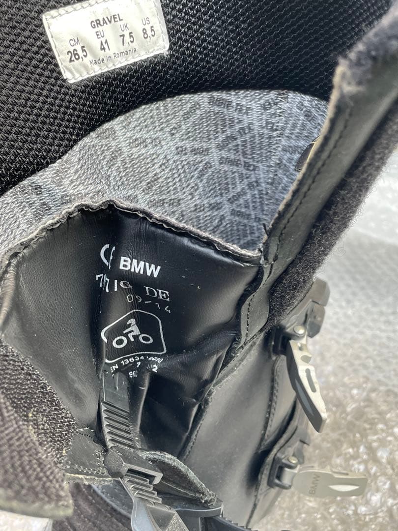 BMW 純正 ゴアテックス 防水 グラベルブーツ サイズ41 26.5cm 黒 BMW
