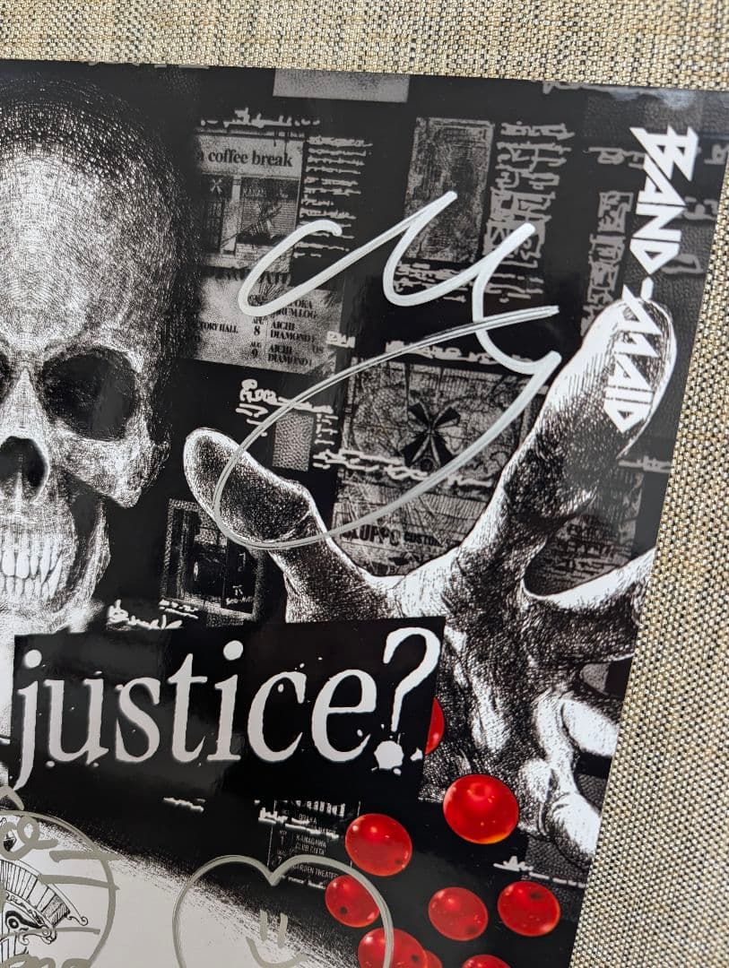 超希少 世界に5つ ☆ BAND-MAID サイン入アートボード バンドメイド NEWS】