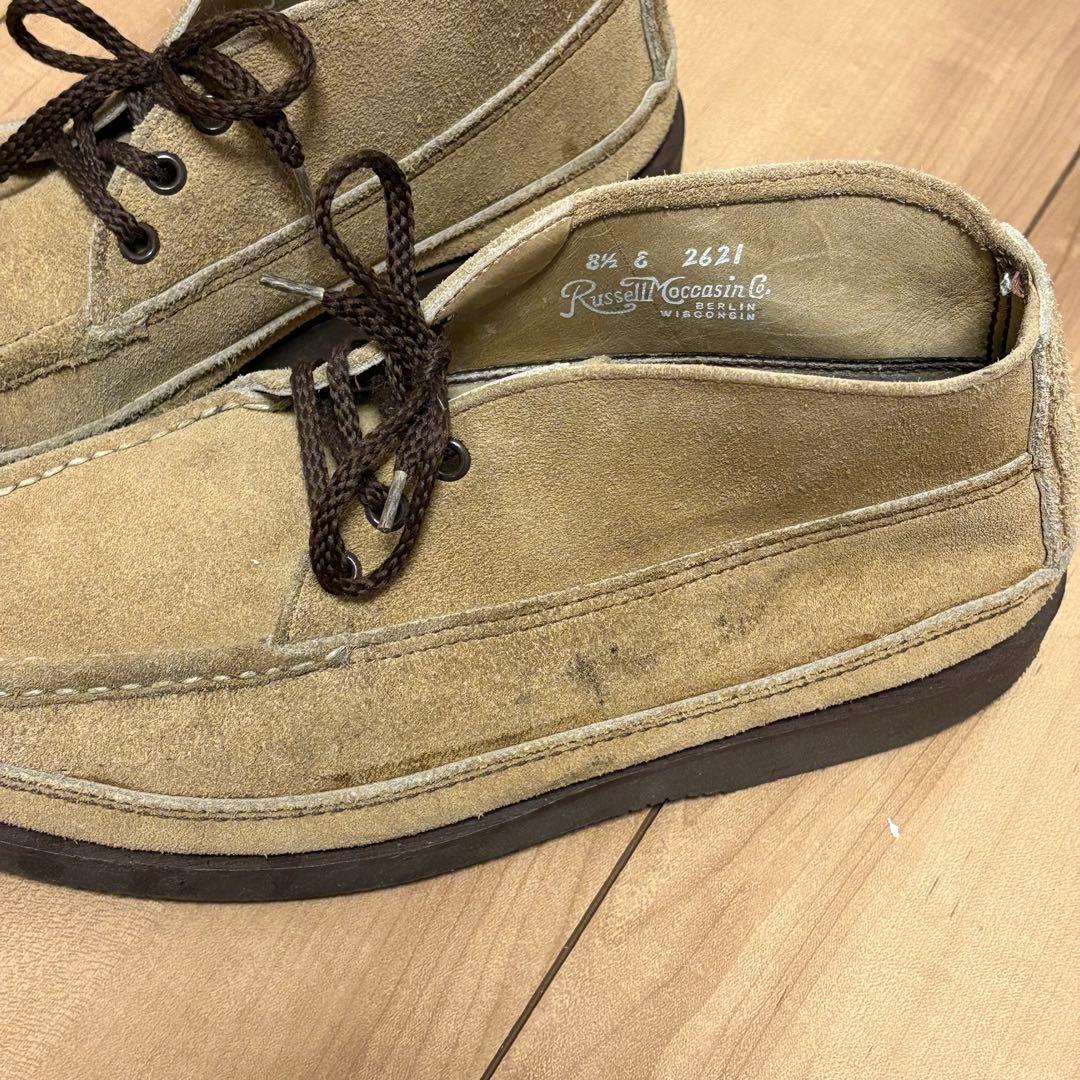 ラッセルモカシン　スポーティングクレーチャッカ　3アイレット 8.5E