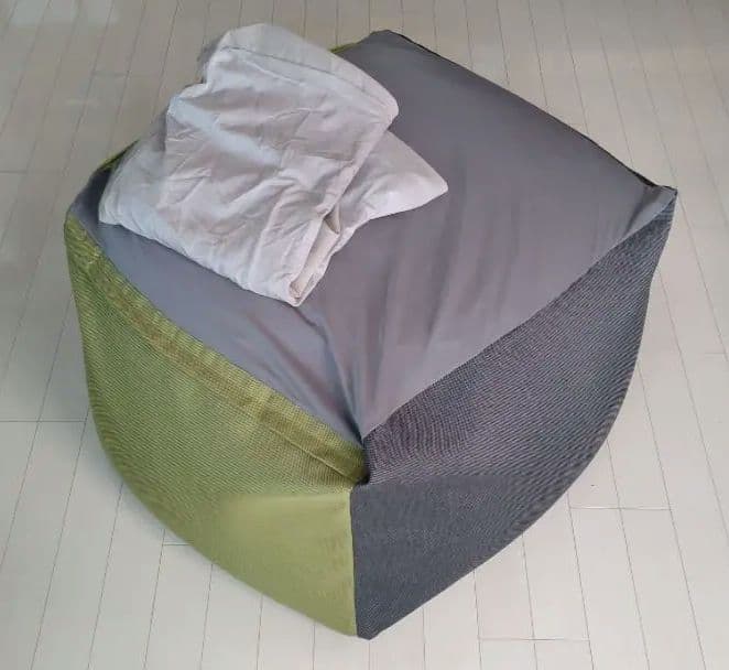 【美品】無印良品: からだにフィットするソファ ［替えカバー付］ 体にフィットするソファ用ポリエステル平織カバー 小 | 無印良品