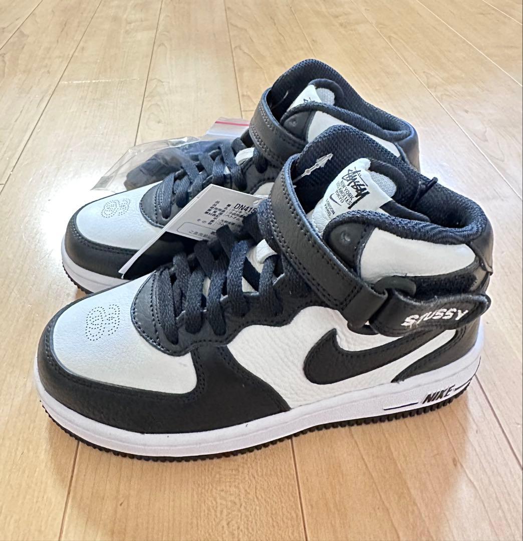 新品未使用★ Nike AIR FORCE 1 MID STUSSY 20.0㎝ s-l400.jpg
