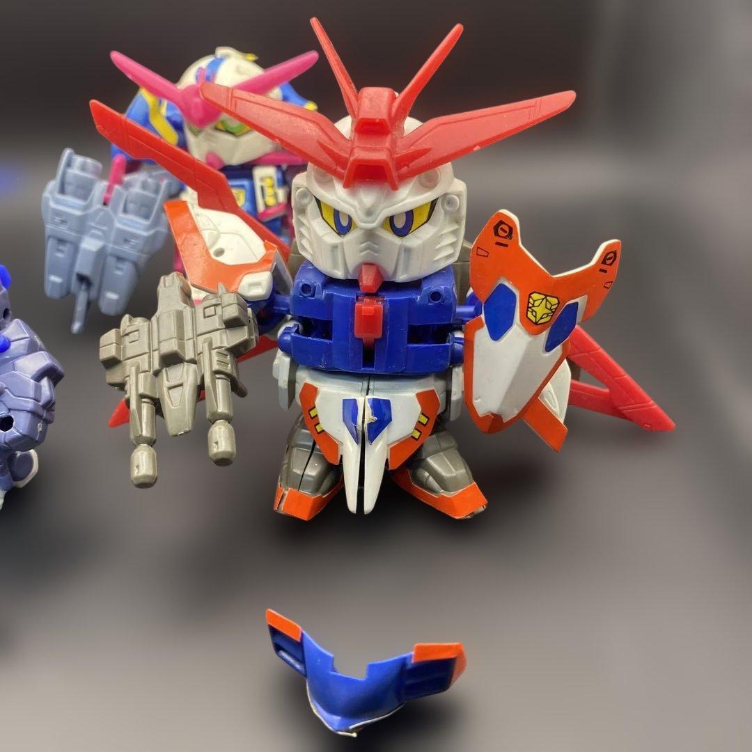 元祖SDガンダム Gチェンジャー 組立済Gガンダム系4体セット - メルカリ