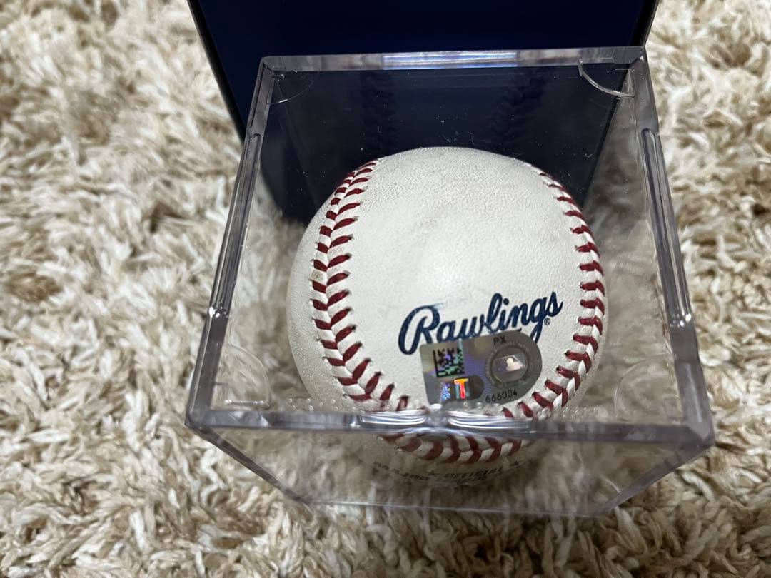 ☆最終値下げ☆MLBドジャースメッツ戦実使用ボール 大谷翔平出場試合