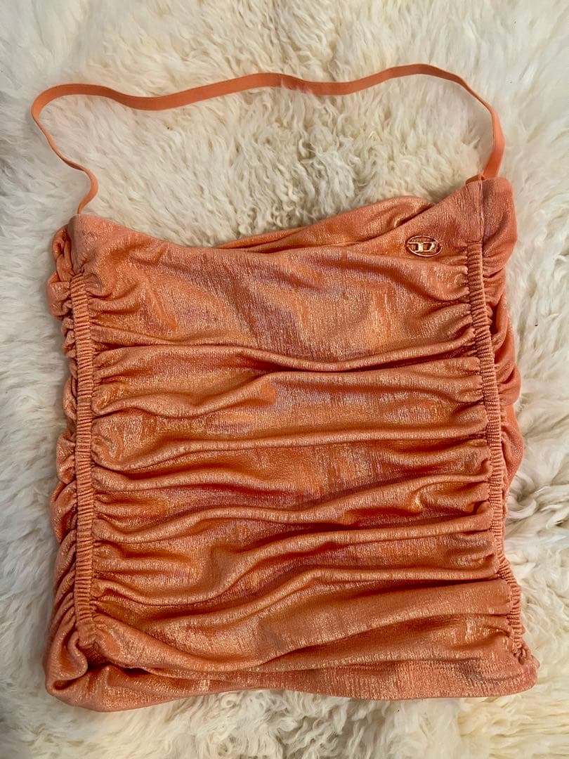 全て10/11までの出品です様専用]DIESEL オレンジキャミソール - メルカリ